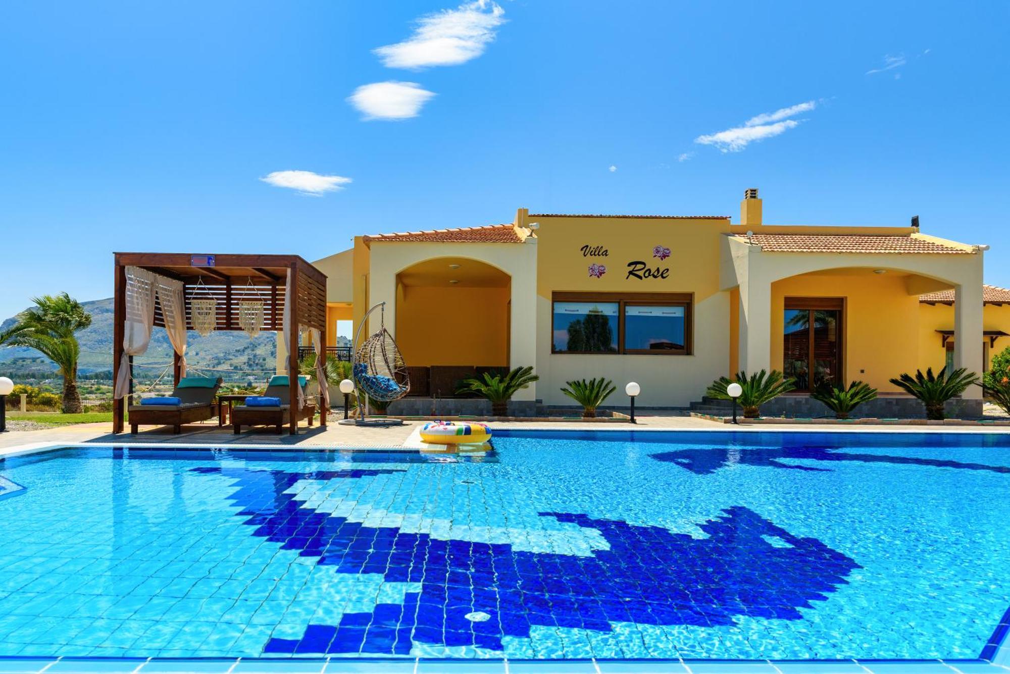 Villa Rose Kolymbia Esterno foto